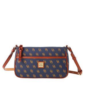 NWT DOONEY & BOURKE GRETTA LOLA POUCHETTE CROSSBODY (NAVY)